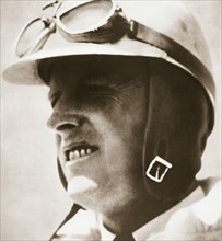 Sir Henry Segrave, American-born British world speed record driver, 1930. Artist: Unknown
