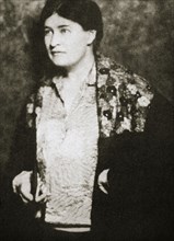 Willa Cather, American novelist, mid 1920s. Artist: Unknown