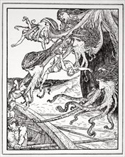 'The Adventure with Scylla', 1926.  Artist: Henry Justice Ford