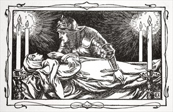 'Found the Queen Dead', 1905.  Artist: Dora Curtis