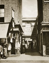 Houndsditch clothing market, London, 20th century. Artist: Unknown