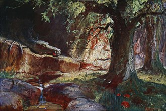 'Fafner in his Cave', 1906. Artist: Unknown
