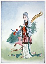 Hsi Wang Mu, ancient Chinese goddess, 1922. Artist: Unknown