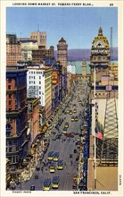 Market Street looking towards the Ferry Building, San Francisco, California, USA, 1932. Artist: Unknown