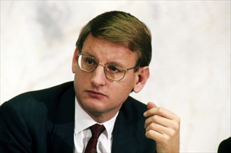 Carl Bildt, Swedish politician, c1980s(?). Artist: Unknown