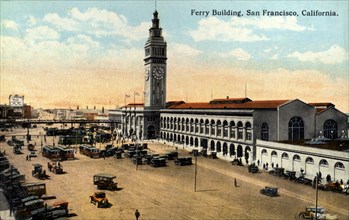 Ferry Building, San Francisco, California, USA, c1922(?). Artist: Unknown
