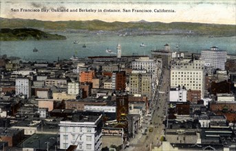 San Francisco Bay, California, USA, 1922. Artist: Unknown