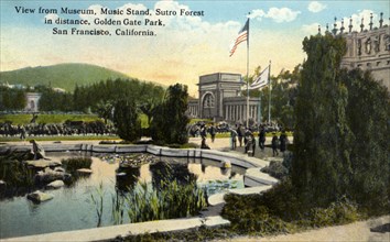 View from the Museum, Golden Gate Park, San Francisco, California, USA, 1922. Artist: Unknown
