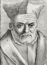 Christopher Clavius, German Jesuit mathematician and astronomer. Artist: Unknown