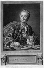 Denis Diderot, 18th century French man of letters and encyclopaedist. Artist: Unknown