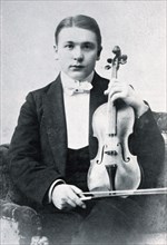 Jacob Gade, Danish violinist and composer, early 20th century. Artist: Unknown