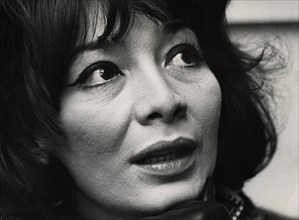 Juliette Greco, French actress and singer, Sweden, 1 July 1964. Artist: Unknown
