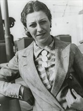 Amy Johnson, pioneering English aviator, c1930s. Artist: Unknown