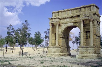 Triumphal Arch, Sbeitla, Tunisia.