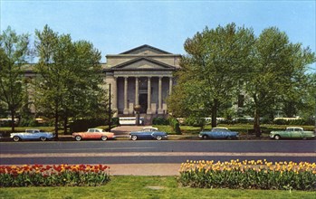 Franklin Institute and Planetarium, Philadelphia, Pennsylvania, USA, 1955. Artist: Unknown