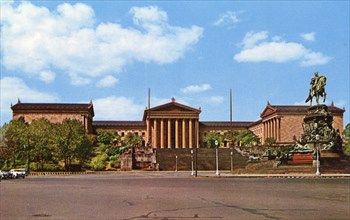 Art Museum, Philadelphia, Pennsylvania, 1955. Artist: Unknown