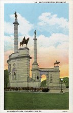 Smith Memorial Monument, Fairmount Park, Philadelphia, Pennsylvania, USA, 1926. Artist: Unknown