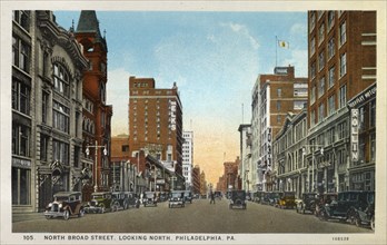 North Broad Street, Philadelphia, Pennsylvania, USA, 1926. Artist: Unknown