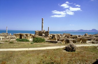 Antonine Baths, Carthage, Tunisia.
