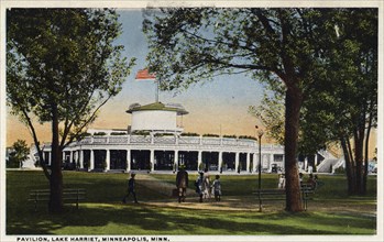 Pavilion, Lake Harriet, Minneapolis, Minnesota, USA, 1915. Artist: Unknown