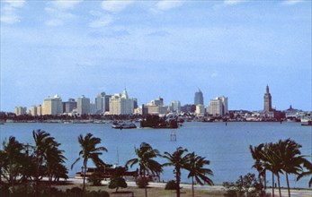 'Miami the Magic City', Florida, USA, 1954. Artist: Unknown