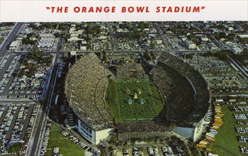 Orange Bowl Stadium, Miami, Florida, USA, 1958. Artist: Unknown