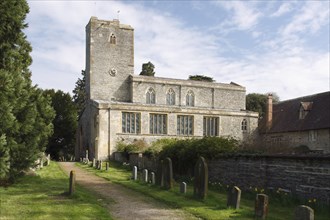 Priory Church of St Mary, Deerhurst, Gloucestershire, 2010.