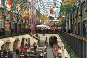 Interior of Covent Garden Market, London, 2010.