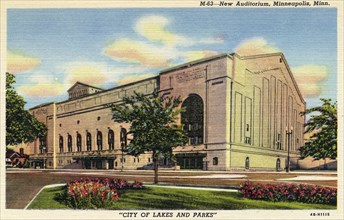 New Auditorium, Minneapolis, Minnesota, USA, 1944. Artist: Unknown