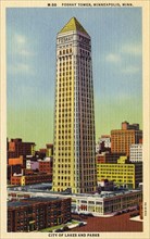 Foshay Tower, Minneapolis, Minnesota, USA, 1935. Artist: Unknown