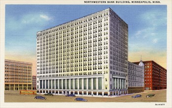 Northwestern Bank Building, Minneapolis, Minnesota, USA, 1935. Artist: Unknown