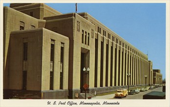 US Post Office, Minneapolis, Minnesota, USA, 1955. Artist: Unknown