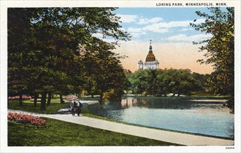 Loring Park, Minneapolis, Minnesota, USA, 1915. Artist: Unknown