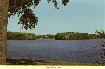 Lake of the Isles, Minneapolis, Minnesota, USA, 1970. Artist: Unknown