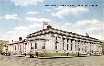 New Post Office building, Minneapolis, Minnesota, USA, 1919. Artist: Unknown