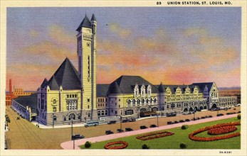 Union Station, St Louis, Missouri, USA, 1933. Artist: Unknown