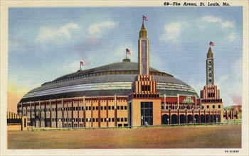 The Arena, St Louis, Missouri, USA, 1935. Artist: Unknown