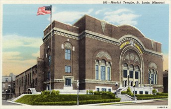 Moolah Temple, St Louis, Missouri, USA, 1925. Artist: Unknown