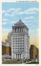 Civil Courts Building, St Louis, Missouri, USA, c1930s(?). Artist: Unknown