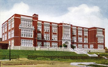 Teachers College, St Louis, Missouri, USA, 1910. Artist: Unknown