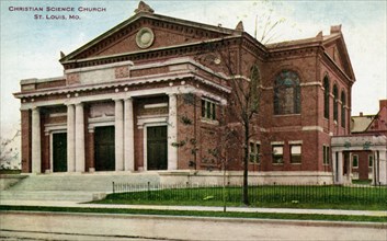 Christian Science Church, St Louis, Missouri, USA, 1910. Artist: Unknown