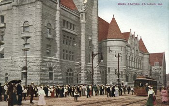 Union Station, St Louis, Missouri, USA, 1910. Artist: Unknown
