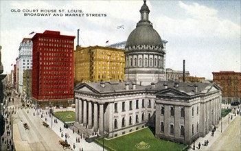 Old Court House, St Louis, Missouri, USA, 1910. Artist: Unknown