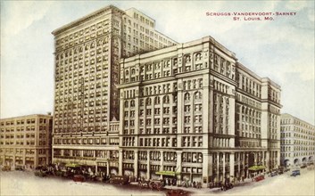Syndicate Trust Building, St Louis, Missouri, USA, 1913. Artist: Unknown
