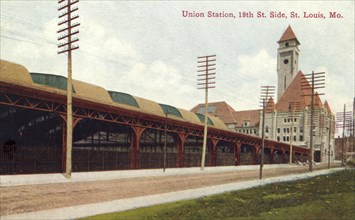 Union Station, St Louis, Missouri, USA, 1911. Artist: Unknown