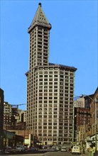 Smith Tower, Seattle, Washington, USA, 1957. Artist: Unknown