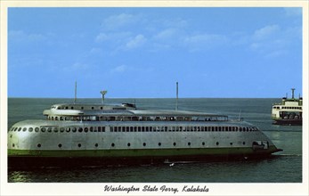 MV 'Kalakala', Washington State ferry, Seattle, Washington, USA, 1959. Artist: Unknown
