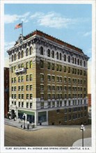 Elks Building, Fourth Avenue and Spring Street, Seattle, Washington, USA, 1915. Artist: Unknown