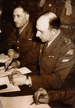 Jean de Lattre de Tassigny, French general, Berlin, May 1945. Artist: Unknown