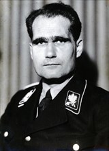 Rudolf Hess, Nazi Deputy Leader, World War II, c1941. Artist: Unknown